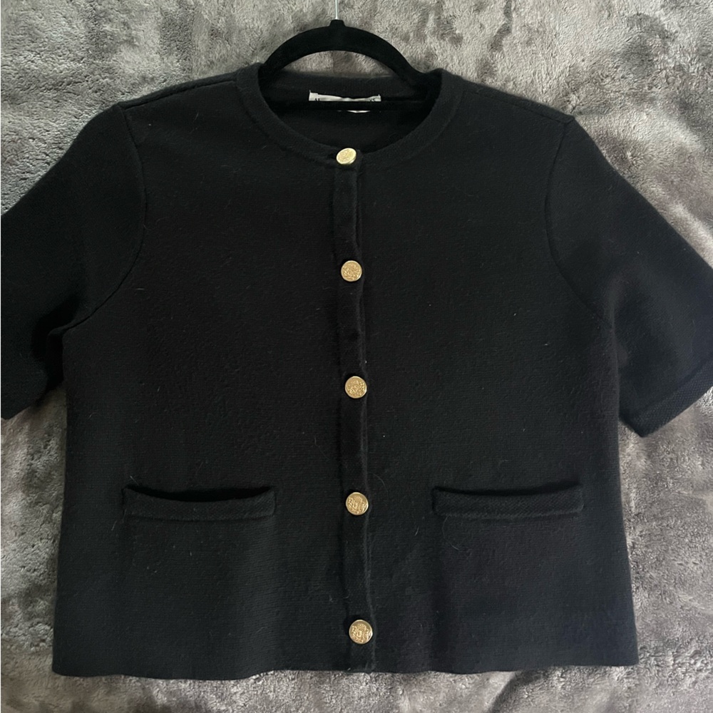 Abercrombie Luxe Short Sleeve Sweater